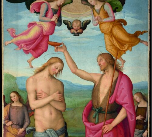 Pietro Vannucci detto Perugino, Battesimo di Cristo, cover